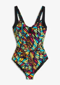 Medium Shape-Badeanzug rundum bedruckt