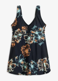 Medium Shape-Badekleid mit V-Ausschnitt