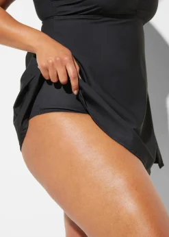 Medium Shape-Badekleid mit V-Ausschnitt