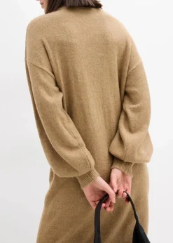 Meliertes Strickkleid