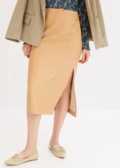 Midi Lederimitat-Rock