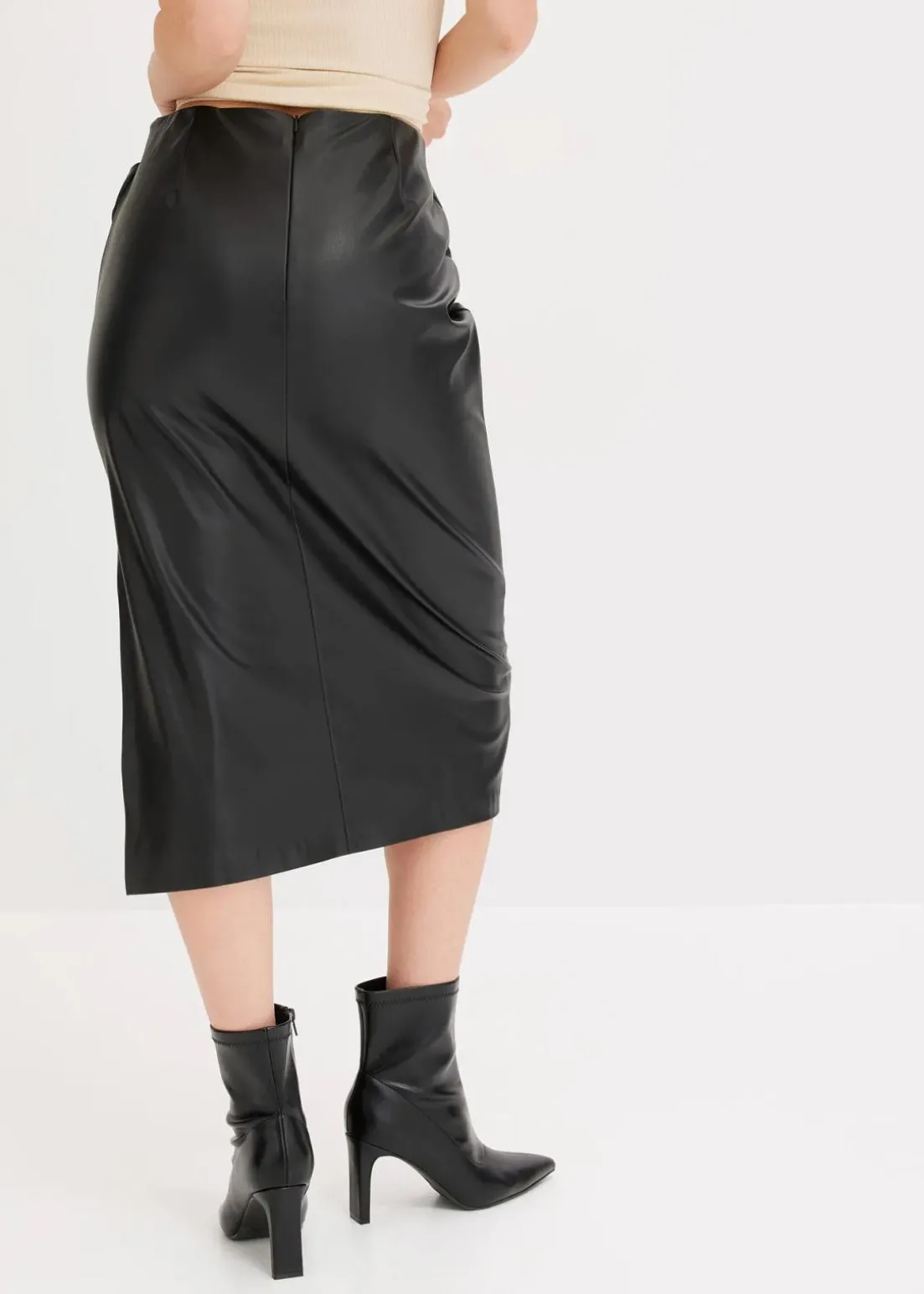 Midi Lederimitat-Rock