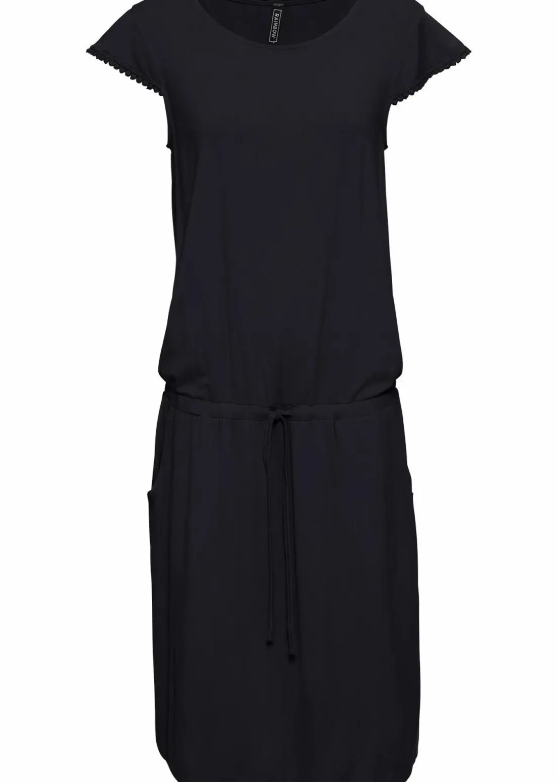 Midi-Jerseykleid aus nachhaltiger Viskose mit Elasthan