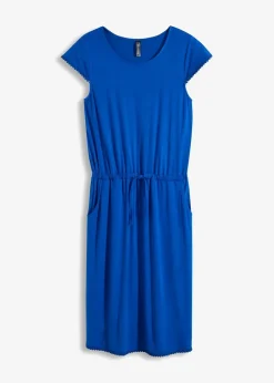 Midi-Jerseykleid aus nachhaltiger Viskose mit Elasthan