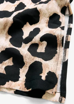 Midikleid aus fließendem Viskose-Mix