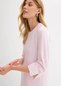 Midikleid aus glänzendem Satin