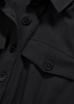 Midikleid aus reiner Baumwolle