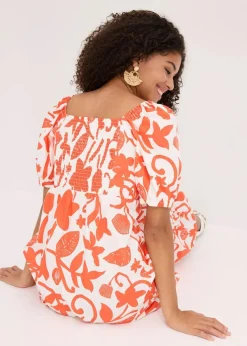 Midikleid aus reiner Bio-Baumwolle