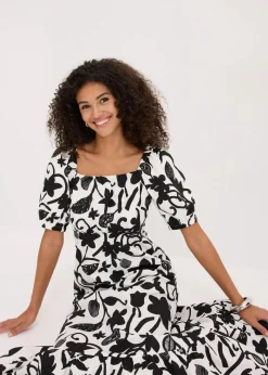 Midikleid aus reiner Bio-Baumwolle