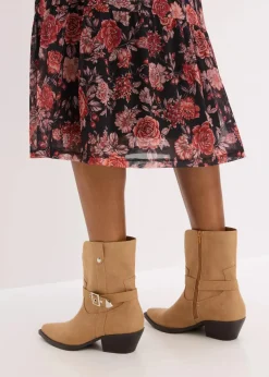 Midikleid aus softem Mesh