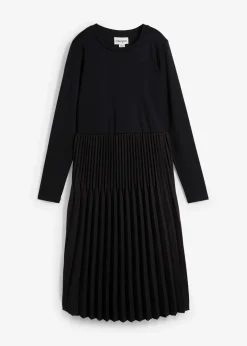 Midikleid aus Viskose-Mix