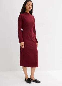 Midikleid aus Viskose-Mix