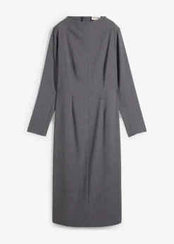 Midikleid aus Viskose-Mix