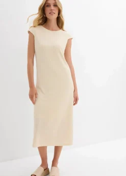 Midikleid in Strickoptik