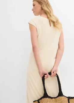 Midikleid in Strickoptik