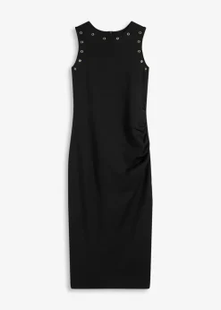 Midikleid mit Nieten