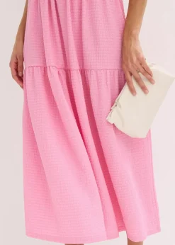 Midikleid mit Rückenausschnitt