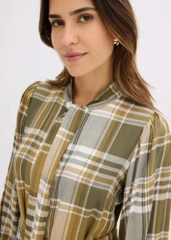 Midikleid mit Schluppe