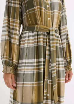 Midikleid mit Schluppe