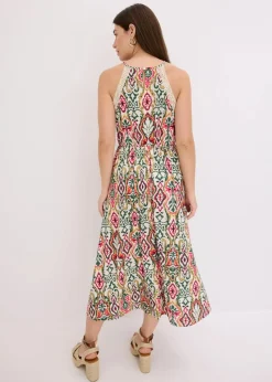 Midikleid mit Spitze