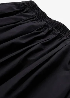 Midirock aus reiner Baumwolle