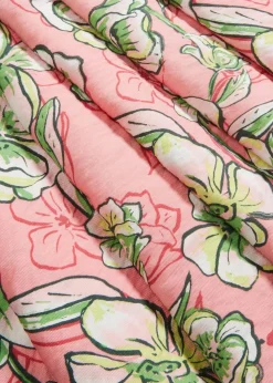 Midirock aus fließendem Viskose-Mix