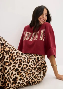 Midirock aus fließender Viskose