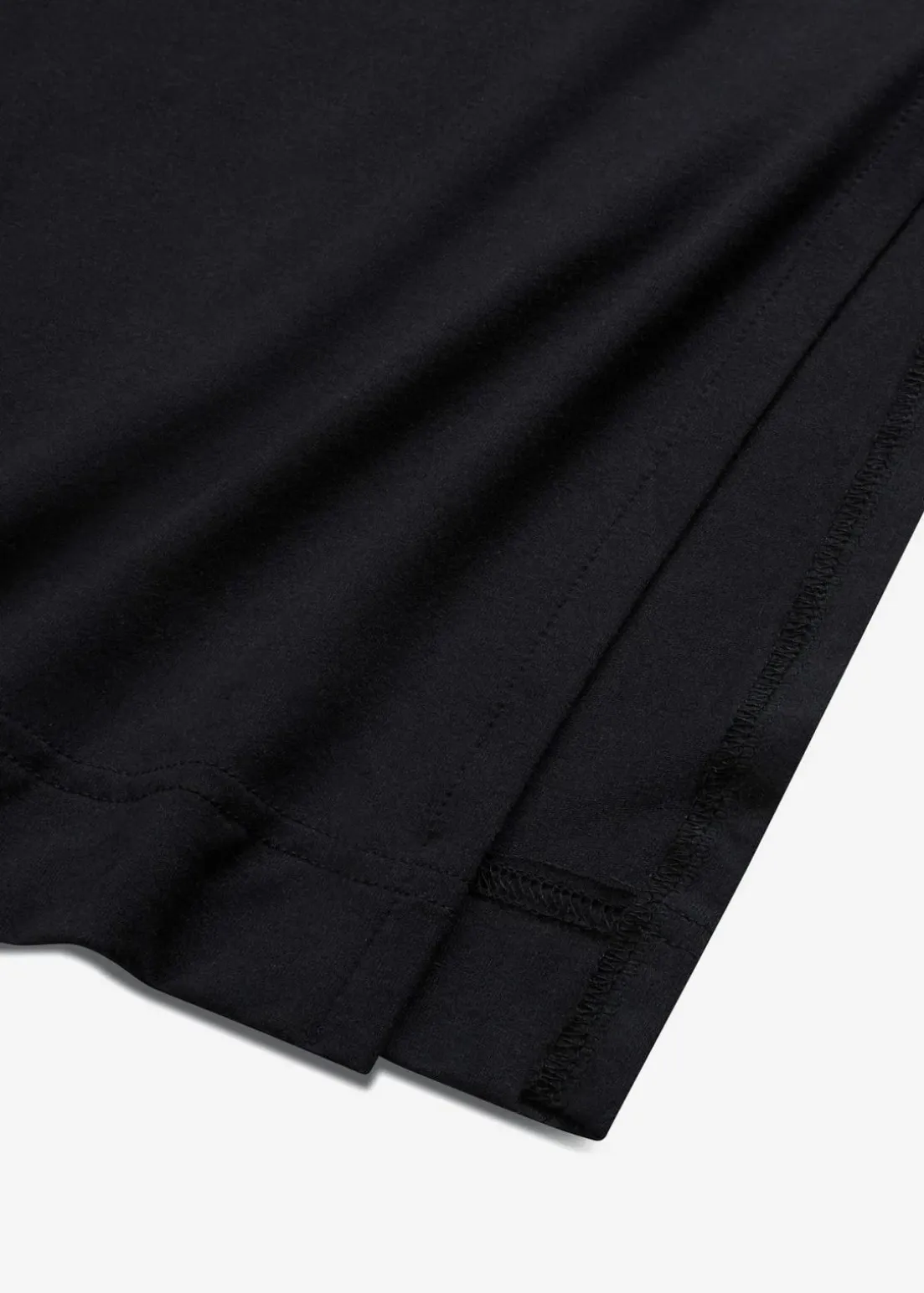 Midirock aus fließender Viskose