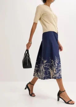 Midirock aus reiner Bio-Baumwolle