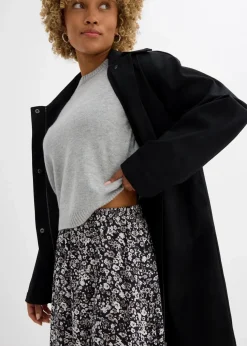 Midirock aus Viskose