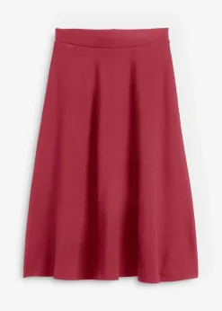 Midirock aus Viskose-Mix