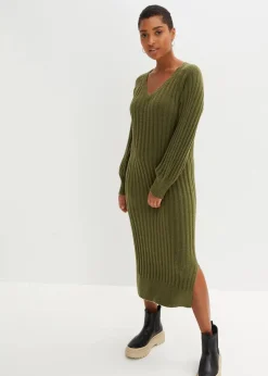 Midi-Strickkleid