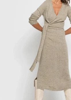 Midi-Strickkleid