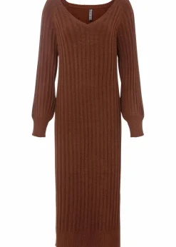 Midi-Strickkleid