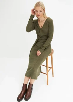Midi-Strickkleid
