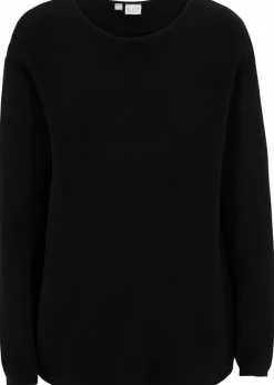 Milano Rib Pullover mit Rundhals