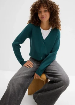 Milano Rib-Feinstrickjacke