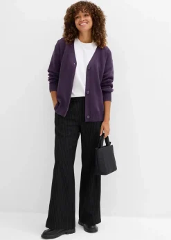 Milano Rib-Feinstrickjacke