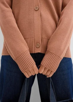 Milano Rib-Feinstrickjacke
