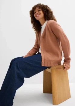 Milano Rib-Feinstrickjacke