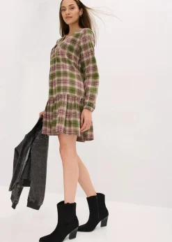 Minikleid aus Baumwoll-Mix