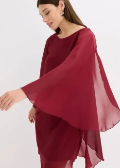 Minikleid aus feinem Chiffon