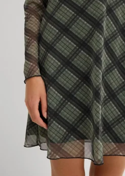 Minikleid aus feinem Mesh