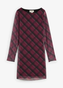 Minikleid aus feinem Mesh