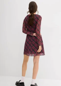 Minikleid aus feinem Mesh