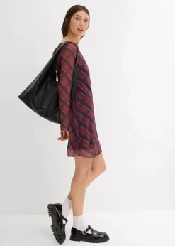 Minikleid aus feinem Mesh