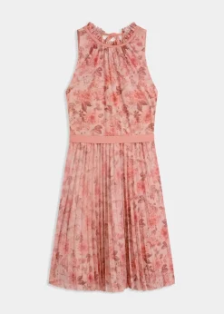 Minikleid aus feinem Tüll mit Plissee