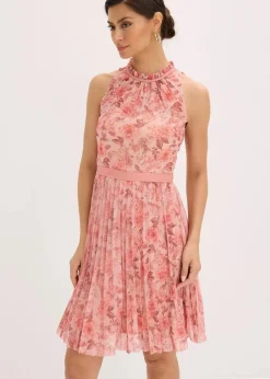 Minikleid aus feinem Tüll mit Plissee