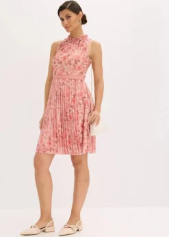 Minikleid aus feinem Tüll mit Plissee