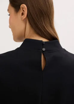 Minikleid aus fließendem Viskose-Mix